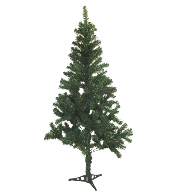 Πράσινο Χριστουγεννιάτικο δέντρο με 90 κλαδιά 90εκ πλαστικά πόδια [00000272]