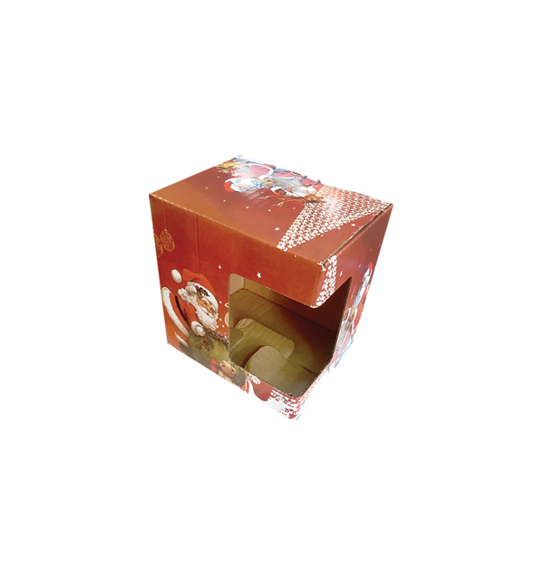 Κουτί χάρτινο για Χριστουγεννιάτικες κούπες 9 x 10cm 