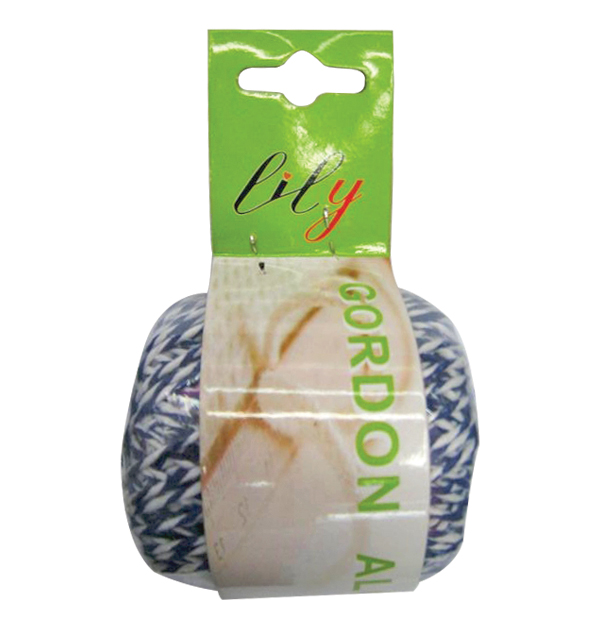 Χρωματιστός καννάβινος σπάγγος 50gr