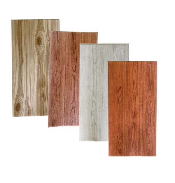 Ταπετσαρία τοίχου 3D αποχρώσεις ξύλου 70 x 77cm [00402586]