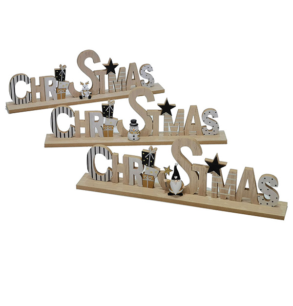 Ξύλινο διακοσμητικό Christmas 40cm [02476159]