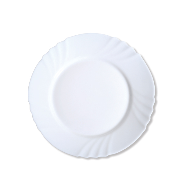 Στρογγυλό πιάτο φαγητού οπαλίνα 26 cm [00204001]