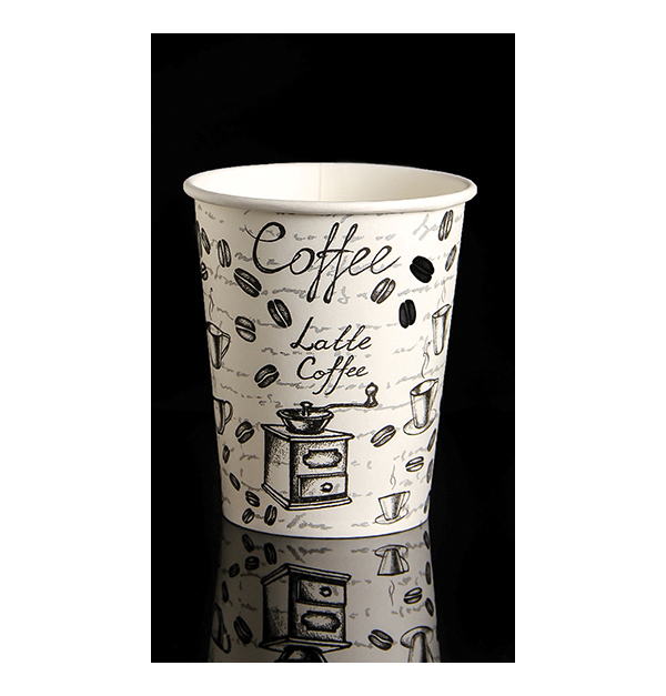 Σετ 50 χάρτινα ποτήρια 8oz - 250ml