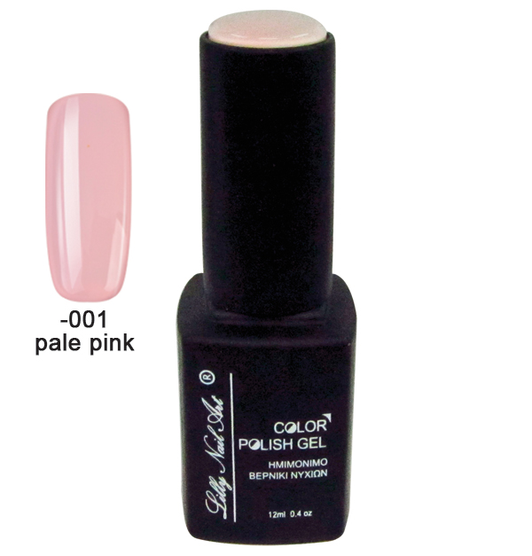 Ημιμόνιμο τριφασικό μανό 12ml - Pale pink 