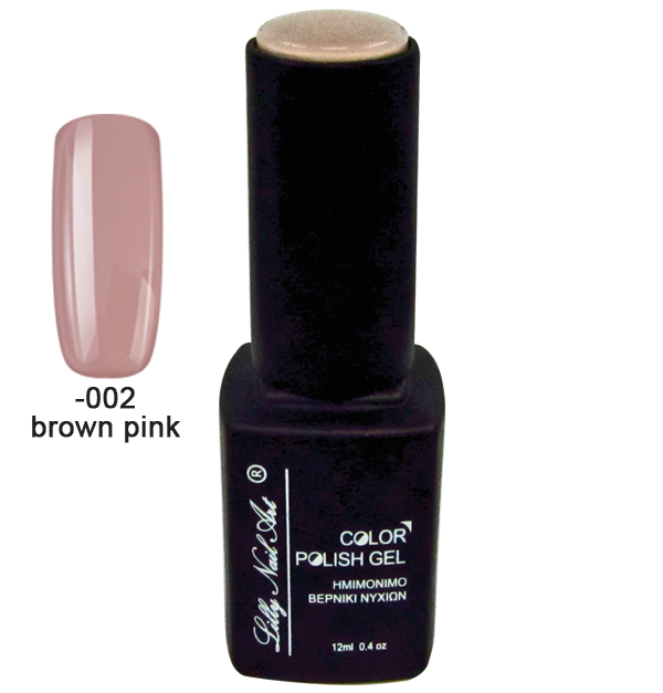 Ημιμόνιμο τριφασικό μανό 12ml - Brown pink [40504008-002]