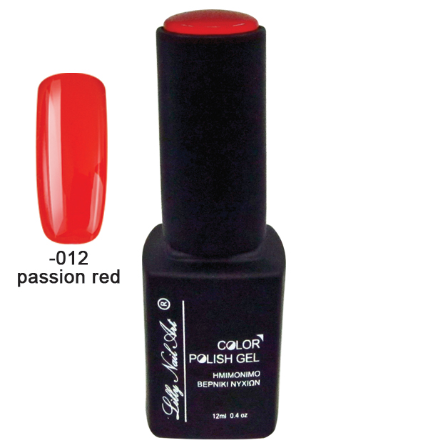 Ημιμόνιμο τριφασικό μανό 12ml - Passion red [40504008-012]