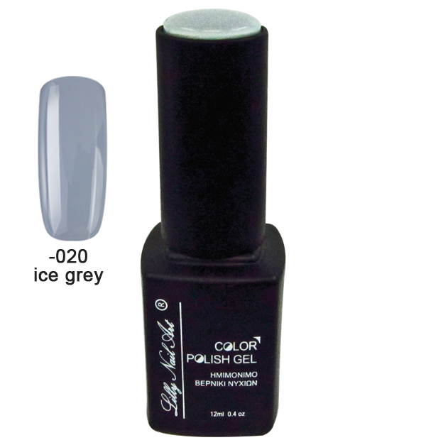 Ημιμόνιμο τριφασικό μανό 12ml - Ice grey 