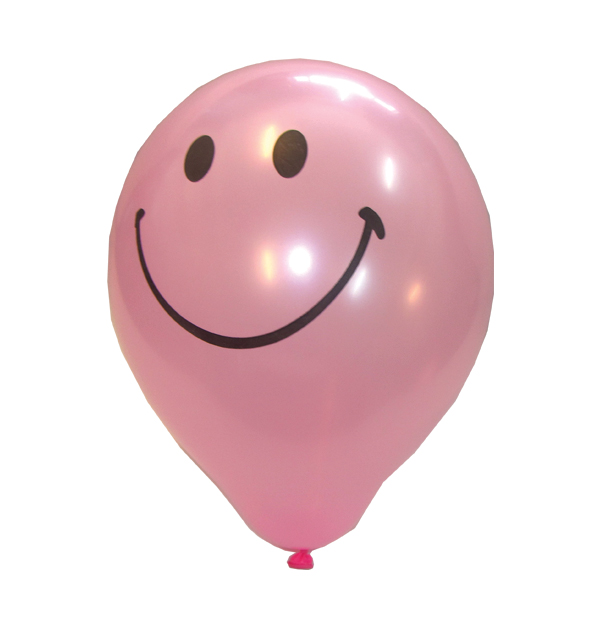 Σετ 15 πολύχρωμα μπαλόνια Smile 