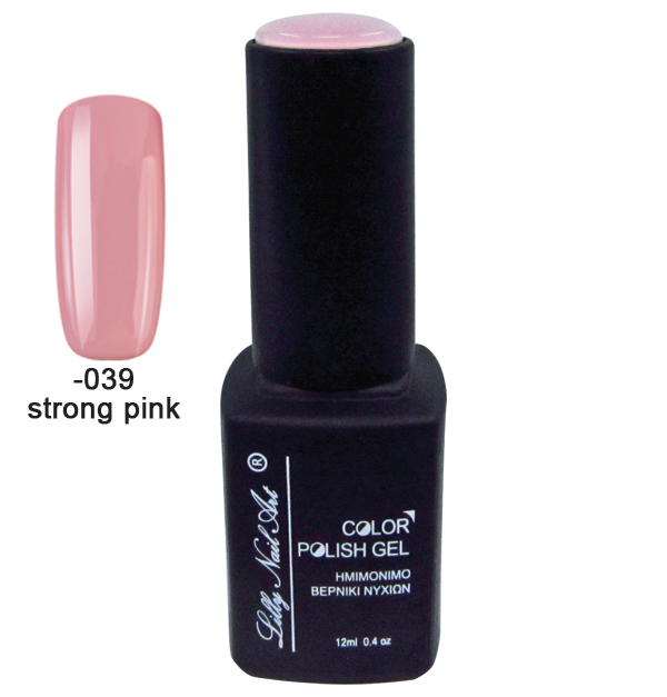 Ημιμόνιμο τριφασικό μανό 12ml - Strong pink [40504008-039]