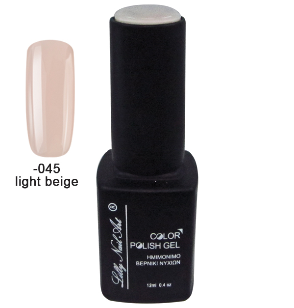 Ημιμόνιμο τριφασικό μανό 12ml - Light beige 