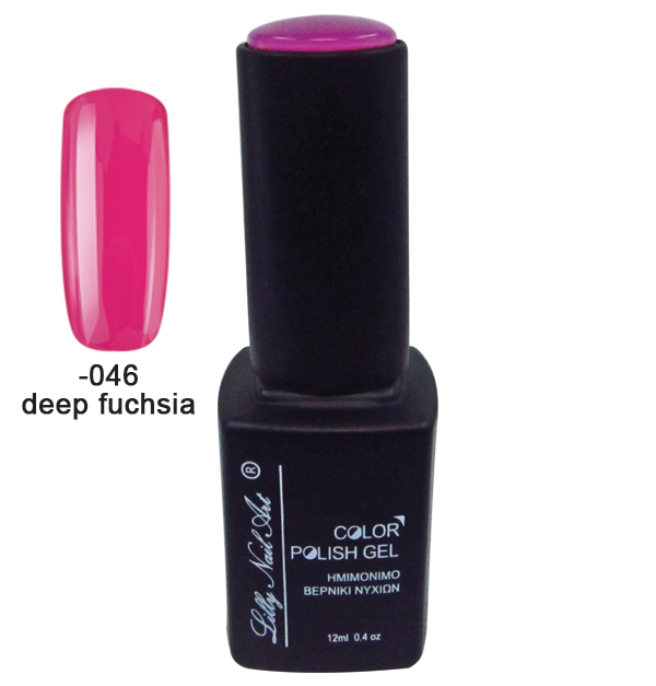 Ημιμόνιμο τριφασικό μανό 12ml - Deep fuchsia 