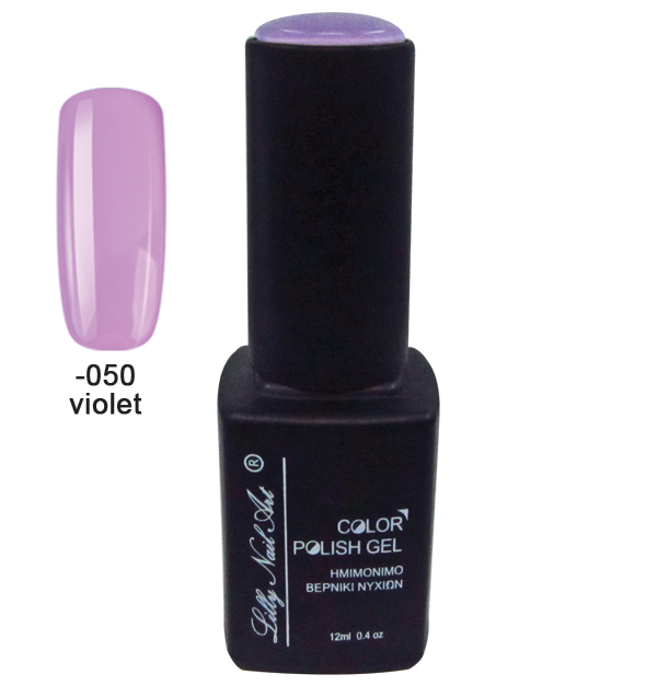 Ημιμόνιμο τριφασικό μανό 12ml - Violet 