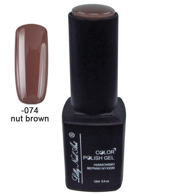 Ημιμόνιμο τριφασικό μανό 12ml - Nut brown 