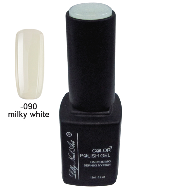 Ημιμόνιμο τριφασικό μανό 12ml - Milky white (για γαλλικό) 