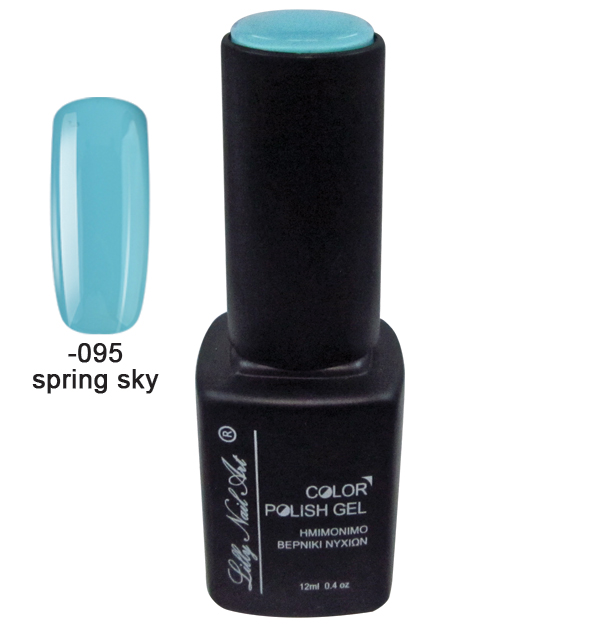 Ημιμόνιμο τριφασικό μανό 12ml - Spring sky 