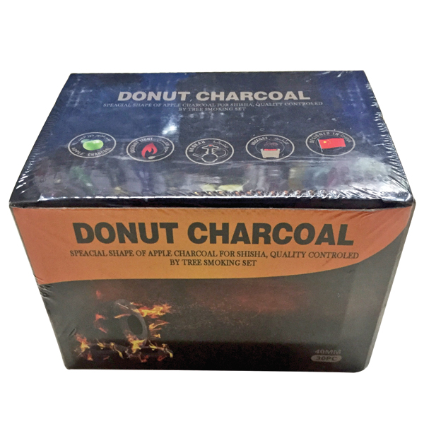 Σετ 30 καρβουνάκια για θυμιατό σε σχήμα donut