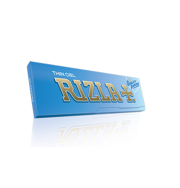 Χαρτάκια στριφτών τσιγάρων Rizla γαλάζια 100 τεμαχίων 