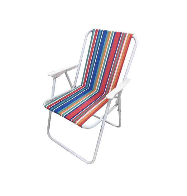 Αναδιπλώμενη καρέκλα παραλίας μεταλλική 77cm [20203016]