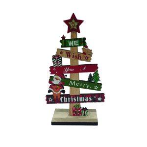 Ξύλινο διακοσμητικό δέντρο 18cm [00001936]