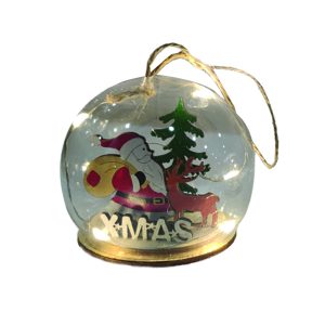 Κρεμαστή φωτιζόμενη μπάλα 8cm [00001938]