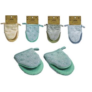 Σετ 2 γάντια κουζίνας 13 x 17cm [77492050]