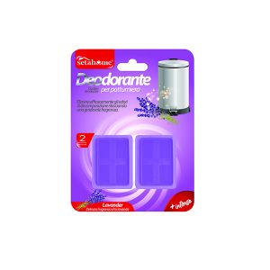 Σετ 2 αρωματικές ταμπλέτες κάδου σκουπιδιών λεβάντα [76603287]