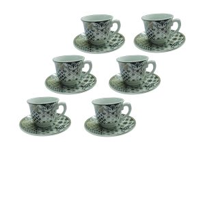Σετ 6 φλυτζάνια με πιατάκια [00202299-1]