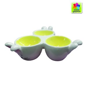 Κεραμική αυγοθήκη 3 θέσεων [10502171]