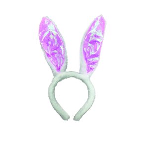 Στέκα μαλλιών "αυτάκια" ροζ [10502191]