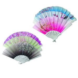 Πλαστική βεντάλια χρωματιστή [20205022]