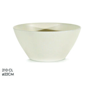Μπολ μελαμίνης μπεζ 210cl φ22cm. [77588442]