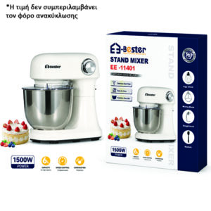 Bester EE-11401 Μίξερ 6L, 12 ταχυτήτων,1500w [30501575]