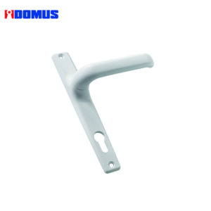 Σετ 2 πόμολα (μέσα & έξω) με πλάκα Domus 6145L [7336145L]