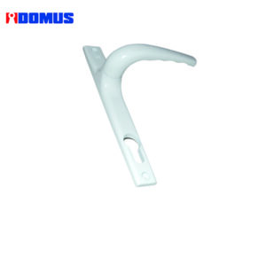 Σετ 2 πόμολα (μέσα & έξω) στενά με πλάκα Domus 6340L [7336340L]