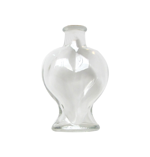 Γυάλινο μπουκάλι σε σχήμα καρδιάς 100 ml [70101386]