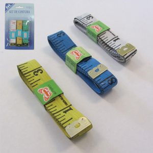 Σετ 3 μεζούρες ραπτικής για ίντσες και εκατοστά [00402100]