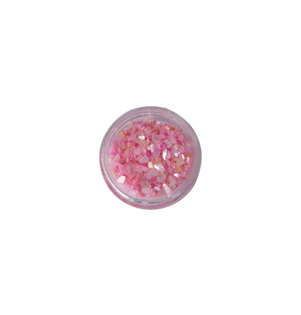 Θρυμματισμένα όστρακα για νύχια ροζ [40502010-3]