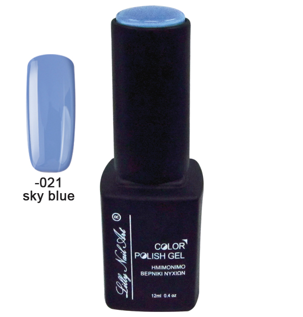 Ημιμόνιμο τριφασικό μανό 12ml - Sky blue 