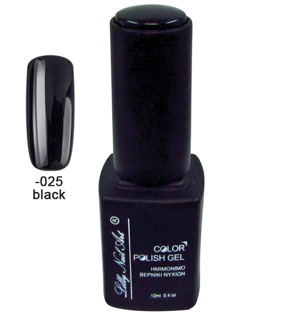 Ημιμόνιμο τριφασικό μανό 12ml - Black 