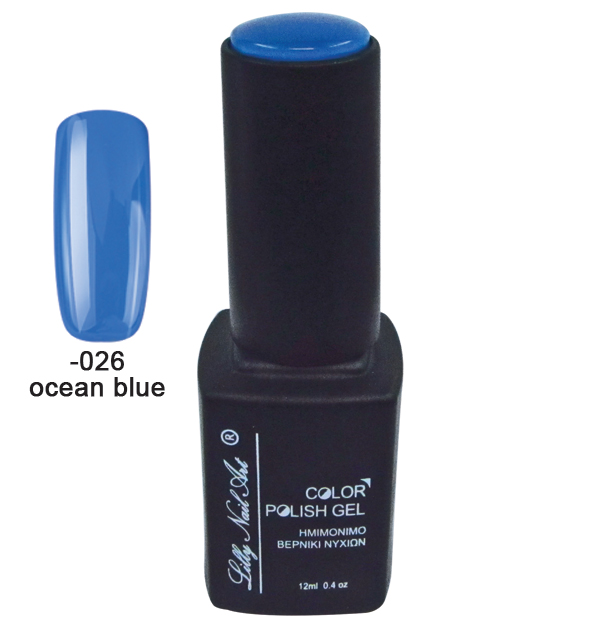 Ημιμόνιμο τριφασικό μανό 12ml - Ocean blue [40504008-026]