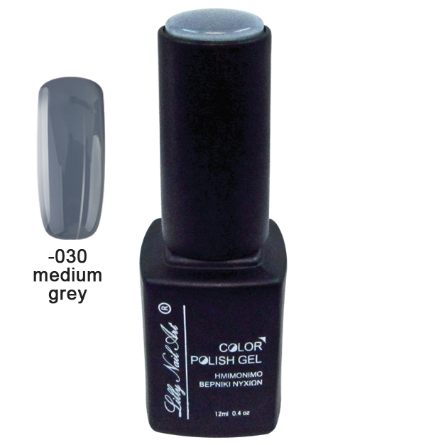 Ημιμόνιμο τριφασικό μανό 12ml - Medium grey