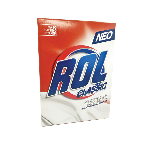 Σκόνη ρούχων Rol 850gr για πλύσιμο στο χέρι