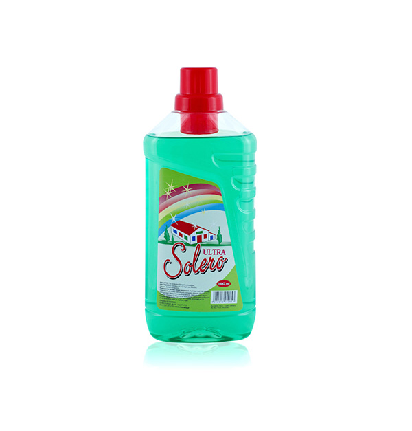Υγρό γενικού καθαρισμού Solero ultra λεμόνι 4Lt 