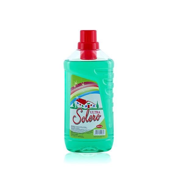 Υγρό γενικού καθαρισμού Solero ultra λεμόνι 4Lt