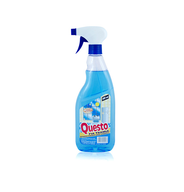 Υγρό τζαμιών με ψεκαστήρα Questo 500ml