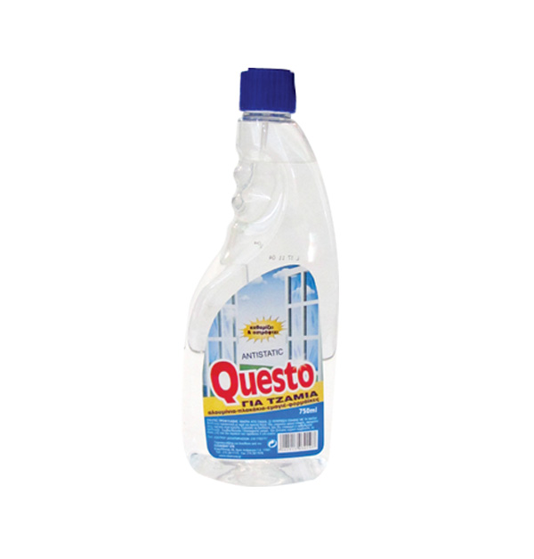 Υγρό τζαμιών antistatic Questo 750ml