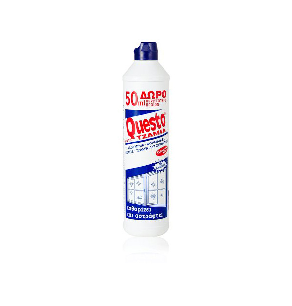 Υγρό τζαμιών οβίδα Questo 750ml
