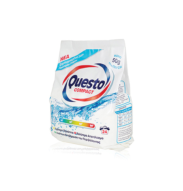 Σκόνη πλυντηρίου ρούχων Questo compact 5kgs