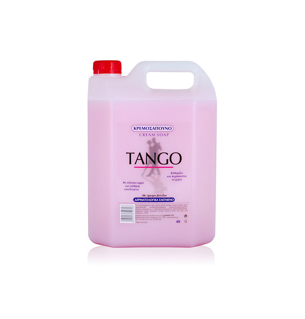 Tango κρεμοσάπουνο ροζ βανίλια 4L [40605342]