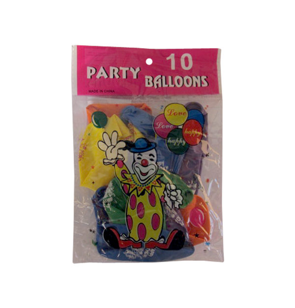 Σετ 10 μπαλόνια Happy Birthday [10507037]